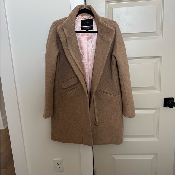 J. Crew Tan Pea Coat - Picture 13 of 14